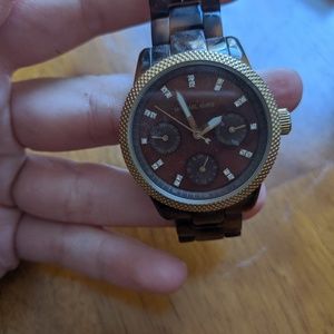 Michael Kors Tortoise shell Watch